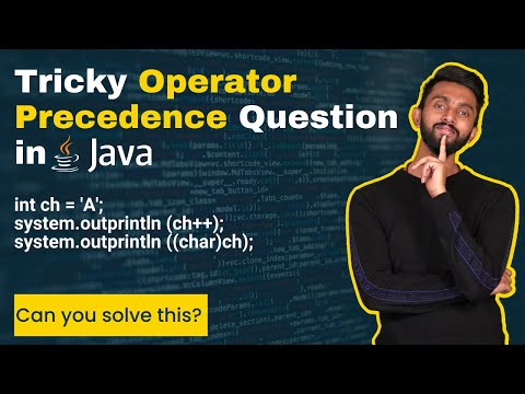 Questions of Operator Precedence in Java - Part 1 | Java Tutorial for Beginners