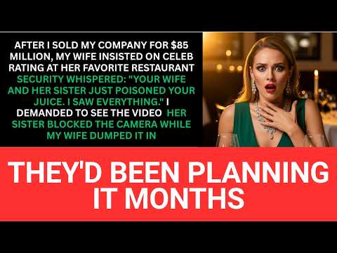 When My Wife Left, Restaurant Security Guard Said To Me, 'I Saw Her Pour Something Into Your Juice'