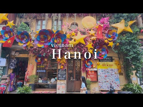 Hanoi VLOG 🇻🇳 first time in Vietnam | best local food, coffee | relaxing travel