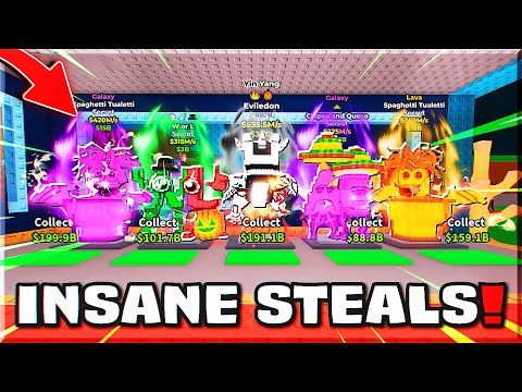 MY MOST INSANE PVP’S TODAY IN STEAL A BRAINROT! 🔥