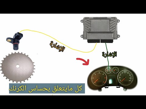 حساس الكرنك، وظيفته، مكانه، مؤشرات وأسباب تلفه، كيفية فحص اسنان عمود الكرنك، وكيفية ضبط الحساس