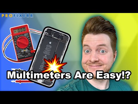 How to test tristar on an iPhone using a multimeter - Repair Shop Basics