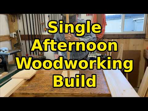 Easy Beginner Woodworking | Old Time Carpenter's Toolbox