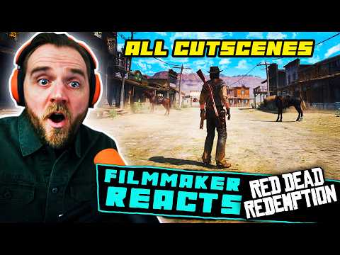 FILMMAKER REACTS: RED DEAD REDEMPTION | [ALL CUTSCENES - PART 1!!] | OUR JOURNEY STARTS HERE!