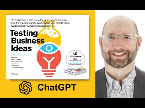How to Test Your Product Ideas with ChatGPT by David Bland at Lean Product Meetup