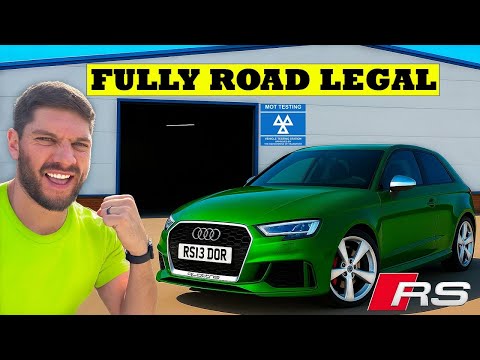 I BUILT A 1 OF 1 AUDI RS3 3 DOOR... IT LOOKS INCREDIBLE!...
