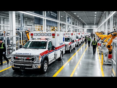 How Emergency Ambulances Are Made: Complete Build Process of America's Rescue Vehicle
