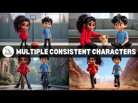 How to Create Multiple Consistent Characters in Midjourney?