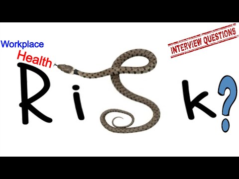 What Is a Health Risk, and How It is measured❓[Workplace Health and Safety👷‍♀️⛑️Interview Question]