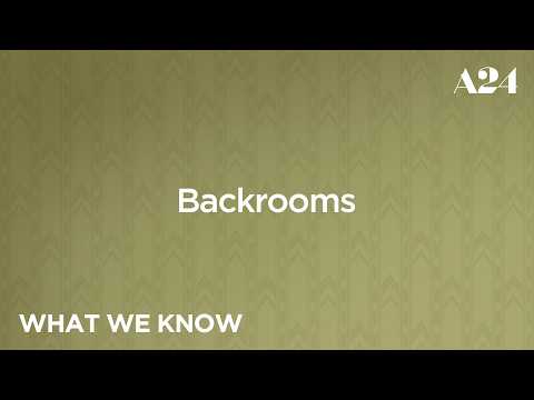 The Backrooms Movie | A24 | What We Know