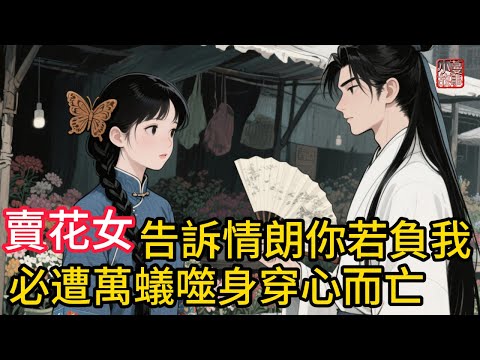 浪蕩公子辜負賣花少女的心!不料自己被苗女種蠱!萬蟻噬身而亡!真摯感情當風流遊戲的惡報!不以結婚為目的的談戀愛是耍流氓!#民間故事 #感人故事 #情感故事 #睡前故事 #講故事 #善惡有報 #因果報應