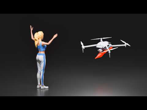 how to escape a drone if it attacks you