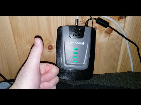 WEBOOST Cell Signal Booster at the Cabin - Unbox, Install, and Review!