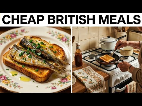 25 CHEAP British Vintage 10-Minute Dinners for Seniors Living Alone!