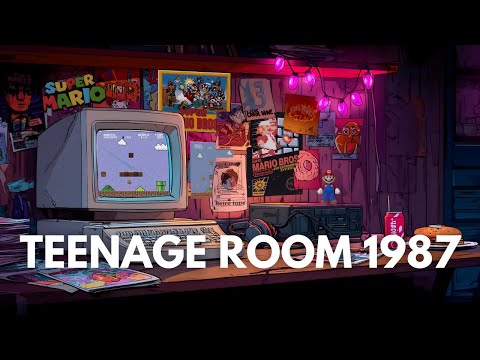 Arcade Basement 1983 // Retro Chillwave & VHS Glow