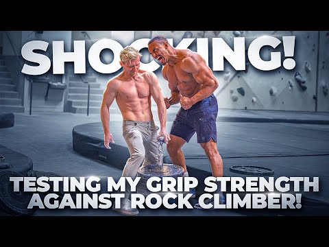 Testing My Grip Strength Against World Class Rock Climber Magnus Midtbø | You'll Be Shocked!