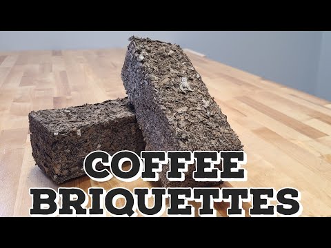 Coffee Briquettes - Free Heat