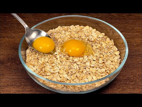 Only 1 Cup of Oats + 2 Eggs = The Fastest Breakfast Ever!