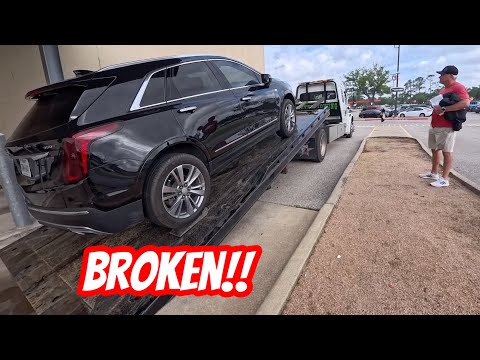 2024 Cadillac XT5 Dies in Pharmacy Drive Thru!