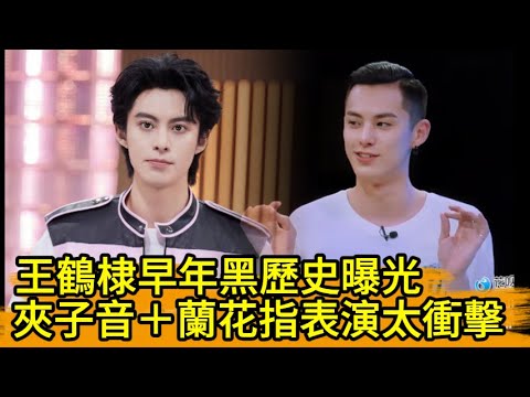 王鶴棣早年黑歷史曝光，夾子音＋蘭花指表演太衝擊！🔥🤣#kpop #王嘉尔 #宋茜 #王鹤棣 #popidol  #王嘉爾 #宋茜 #王鶴棣#何炅#流星花園 #道明寺 #f4#劉憲華#刘宪华