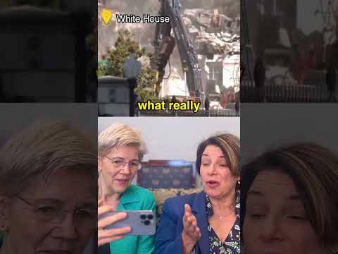 Amy Klobuchar & Elizabeth Warren React to the White House Renovations