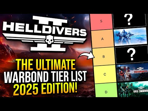 Helldivers 2 - Ranking The Best Warbonds In The Game Tier List