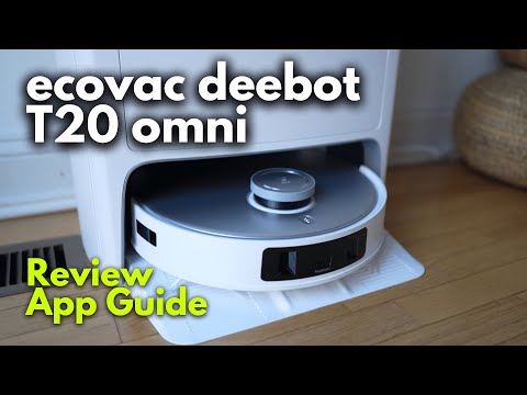 ECOVACS DEEBOT T20 OMNI - Hot Water Mopping Works
