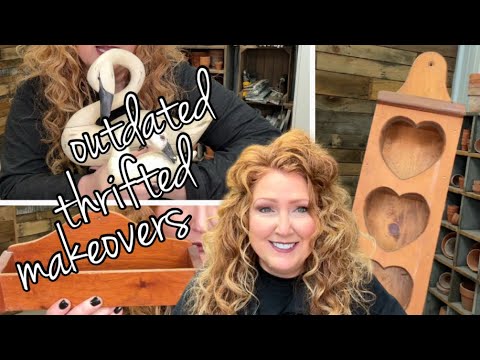 Thrift Store Finds: Transforming Goodwill Finds into Cozy Cottage Farmhouse French Provincial Decor