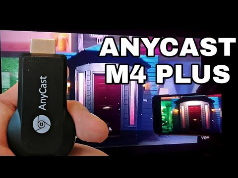ANYCAST M4 PLUS WiFi HDMI Wireless Display Dongle - Unboxing | Screen Mirroring Test