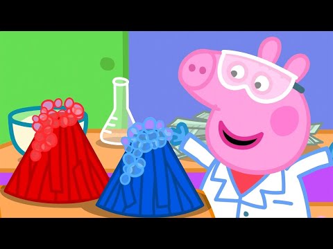 Peppa Pig Tales π Volcano Science Experiment π Peppa Pig Episodes