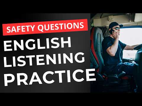 🚚 Boost your ENGLISH PROFICIENCY - How to Understand and Respond to Law Enforcement