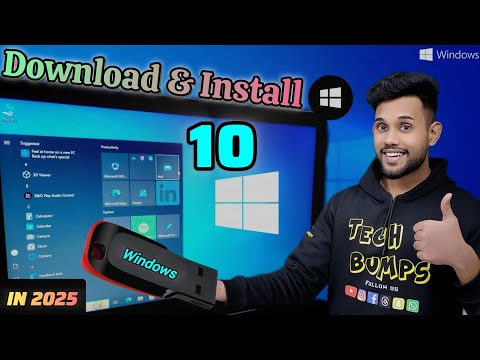 Windows 10 Original🔥 - How To Download & Install in 2025|| Free Step By Step Installation Process📈