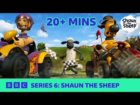 SERIES 6 Shaun The Sheep | 20+ Mins Compilation! | Cartoons for Kids