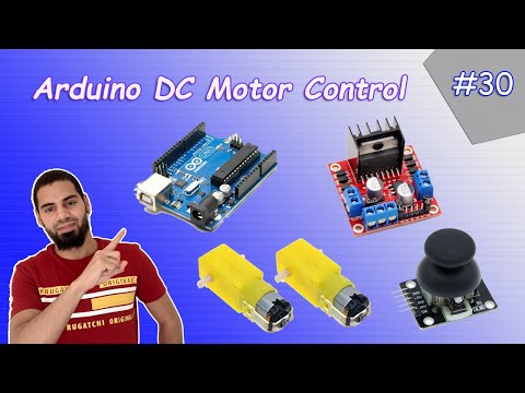 Arduino Tutorial 30- Control DC Motor Speed and Direction using a Joystick