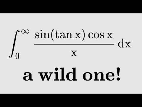 A beautiful nested trig integral