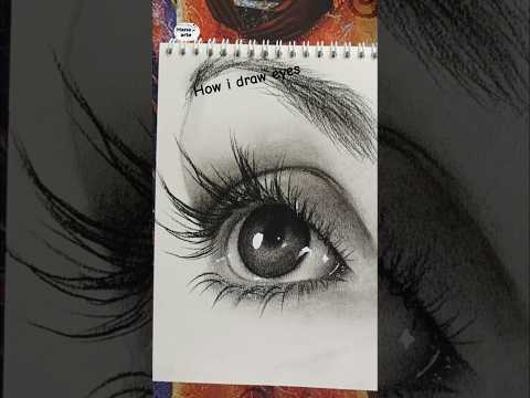 Learn to draw realistic eyes