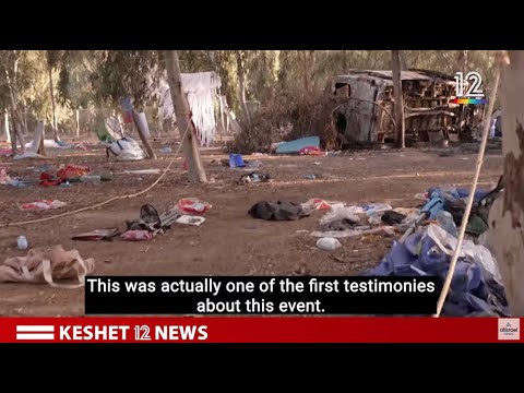 An in-depth interview with a survivor of the rave party massacre at Re’im - Keshet 12 (IL)