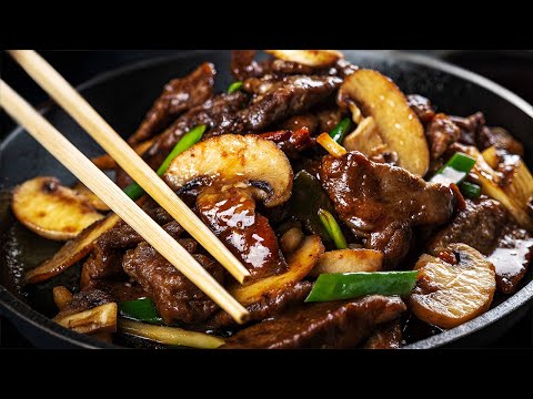 Unbelievable! Tender beef with mushrooms in just 15 minutes – secret revealed!