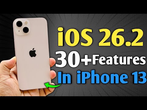 iOS 26.2 is Released - 30+ Features in iPhone 13
