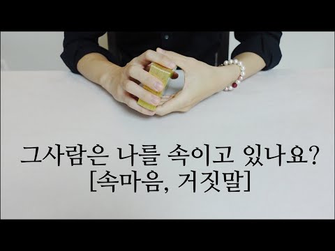 [히든카드확장판] 그 사람은 이런 거짓말을 했습니다.
