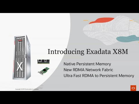 New Exadata X8M PMEM and RoCE capabilities and benefits