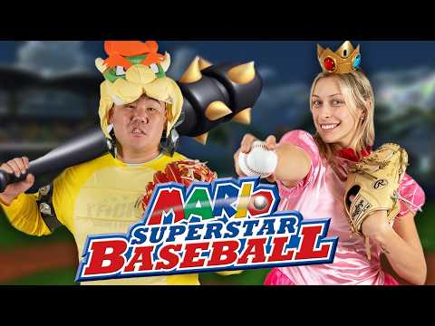 Mario Superstar Baseball In Real Life!