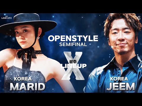 4-1 MARID (KR) VS JEEM (KR) OPENSTYLE SEMI FINALㅣ2025 LINE UP SEASON X