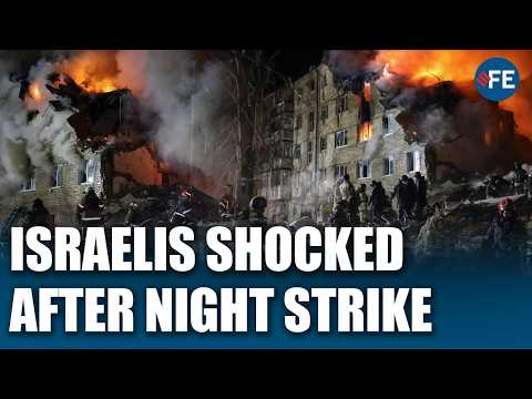 Tel Aviv Residents Describe Fear After Iranian Missile Attack Hits Residential Area