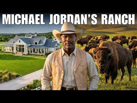 Inside Michael Jordan's MASSIVE Carolina Ranch...He OWNS A City