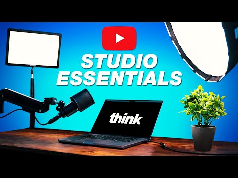 YouTube Studio Setup Ideas for Beginners (Gear Essentials 2025)