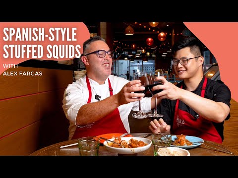 Spanish-Style Stuffed Squids Recipe with Alex Fargas