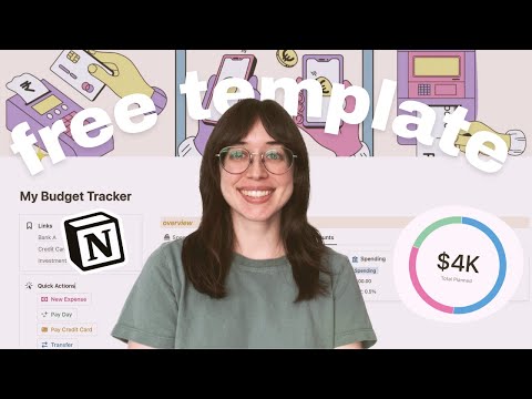 Beginner-Friendly Budgeting Template for Notion 💖 we love a plan & we love a freebie