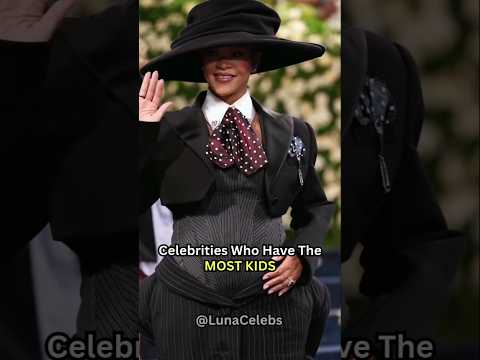 Who Have the most kids 😱🤔 #celebrity #shorts