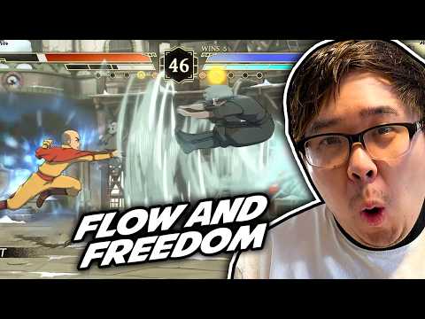 AANG MIGHT HAVE THE MOST FREEDOM IN A FIGHTING GAME CHARACTER